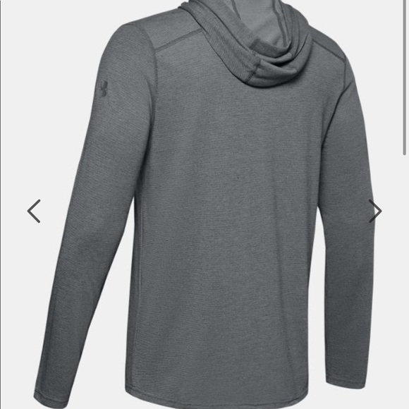 under armour threadborne fitted hoodie